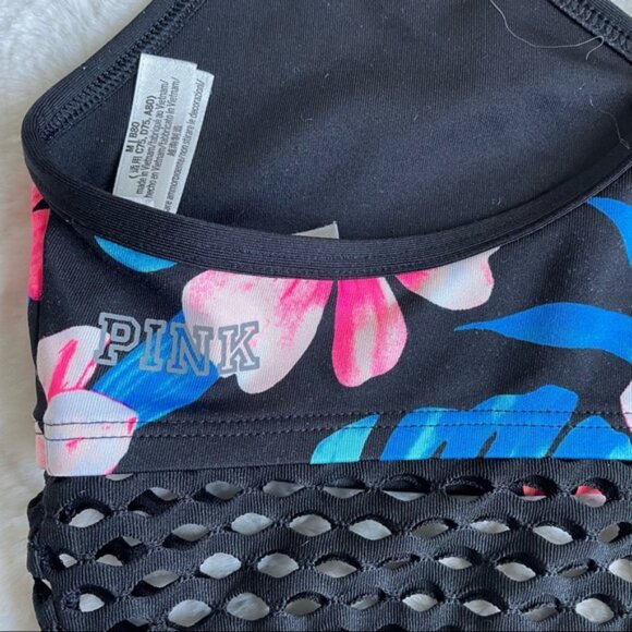 Victoria's Secret PINK | Mesh Tropical Ultimate Lightly Lined Bra | Size Medium - Picture 6 of 10